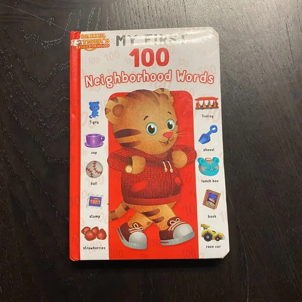 My First 100 Neighborhood Words by Maggie Testa (2018, Children's Board Books)